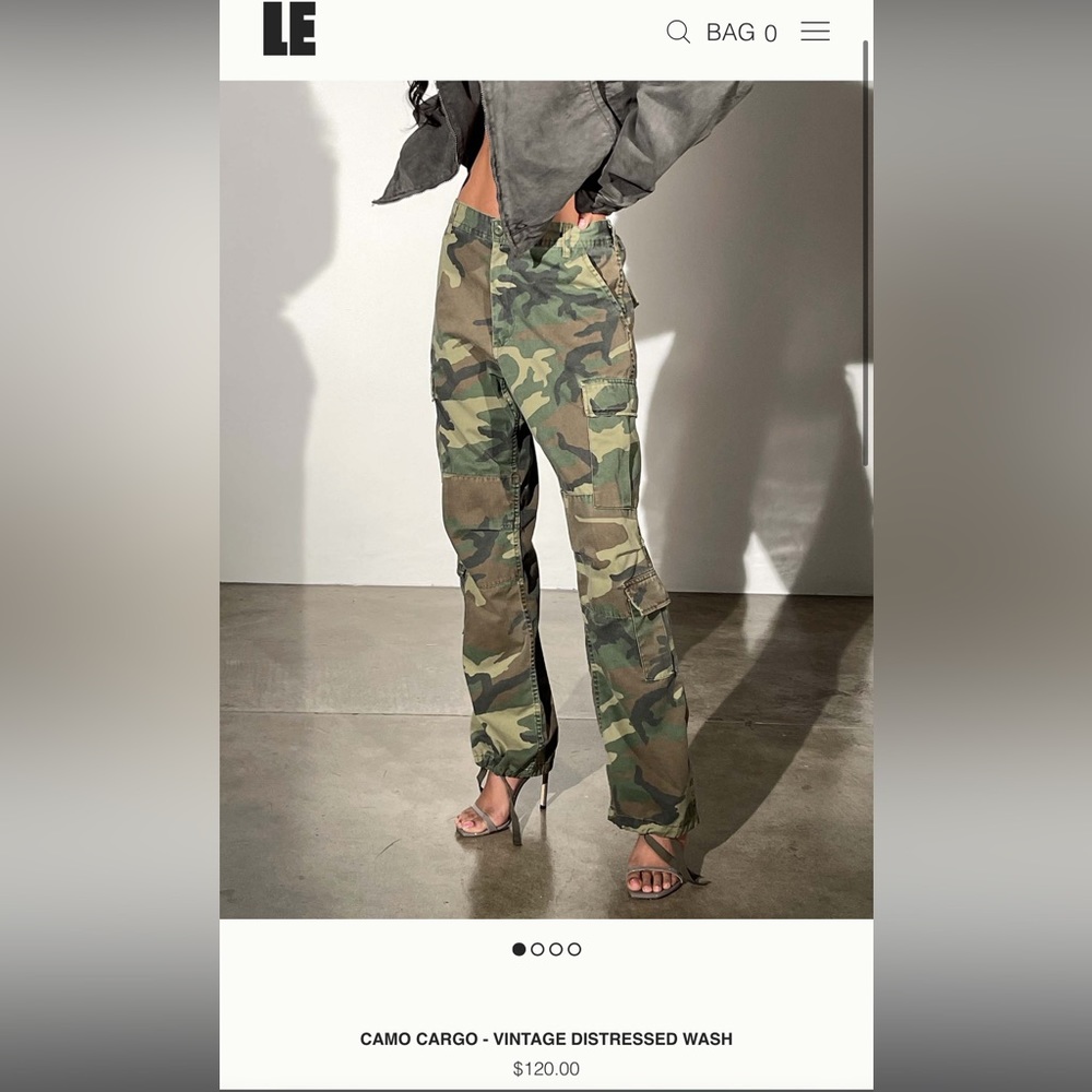 Local European Cargo Pants